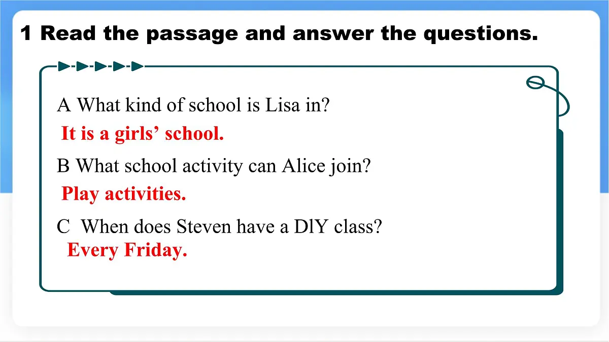 Unit 2 Understanding cultures Different countries ,similar school life课件 英语冀教版(2024)七年级下册第7页