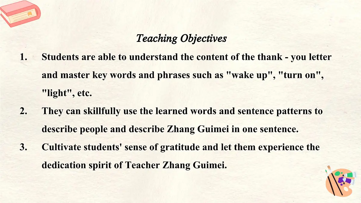 Unit 2Lesson 5 A thank-you letter 课件- 英语冀教版(2024)七年级下册第2页