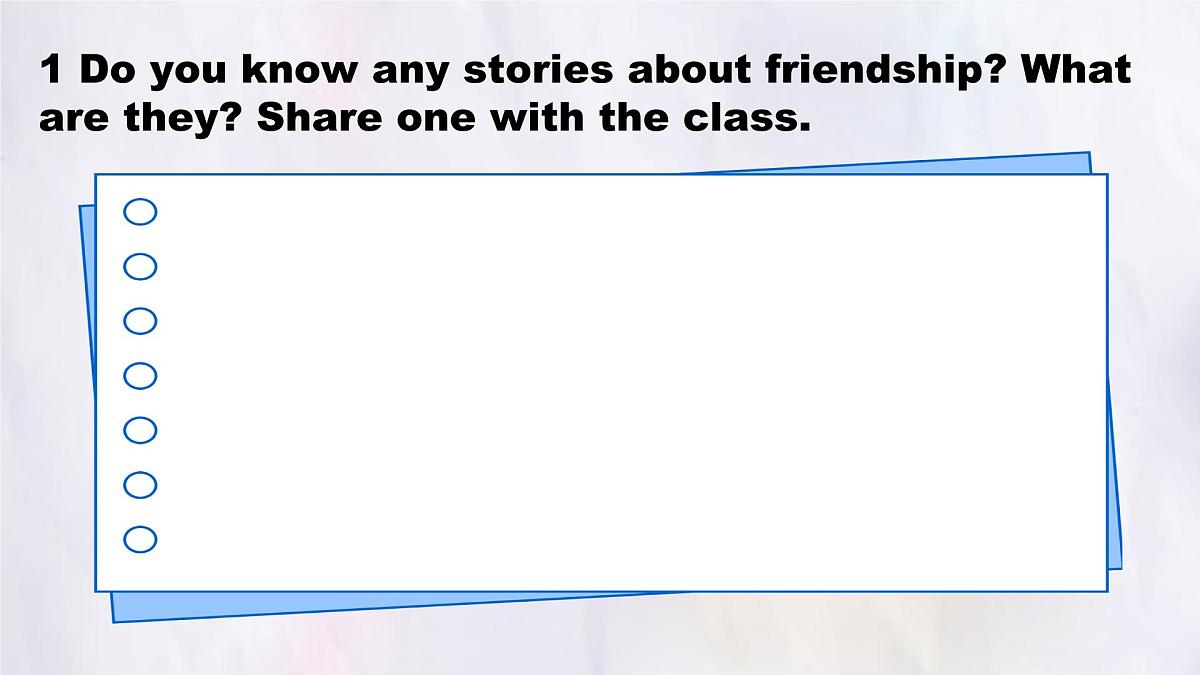 Unit 4 Lesson2 A story of friendship课件 英语冀教版(2024)七年级下册第4页