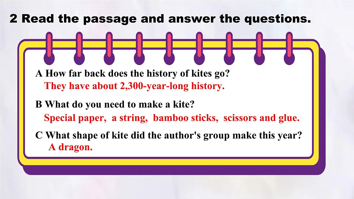 Unit 6 Lesson 4 Chinese kites.课件 英语冀教版(2024)七年级下册第6页