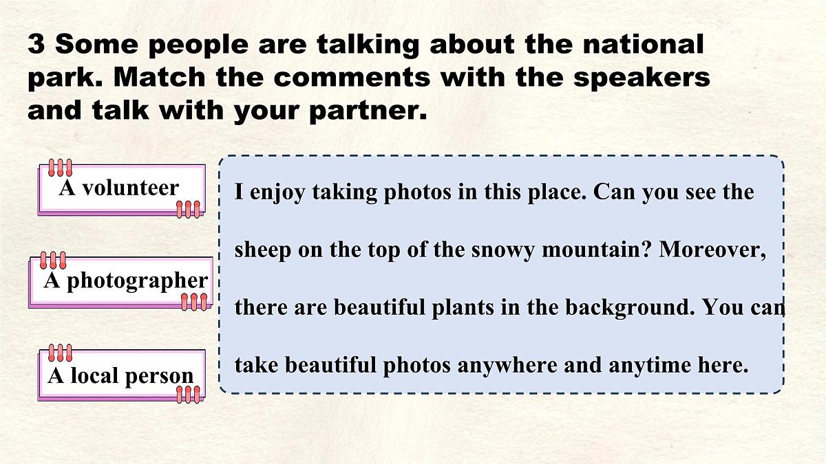 Unit 8 Lesson 5 A national park课件 英语冀教版(2024)七年级下册第6页