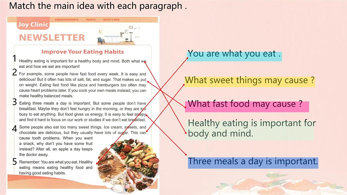 Unit4 Eat Well Section B (1a-1d) 课件 2024-2025学年人教版七年级英语下册第7页
