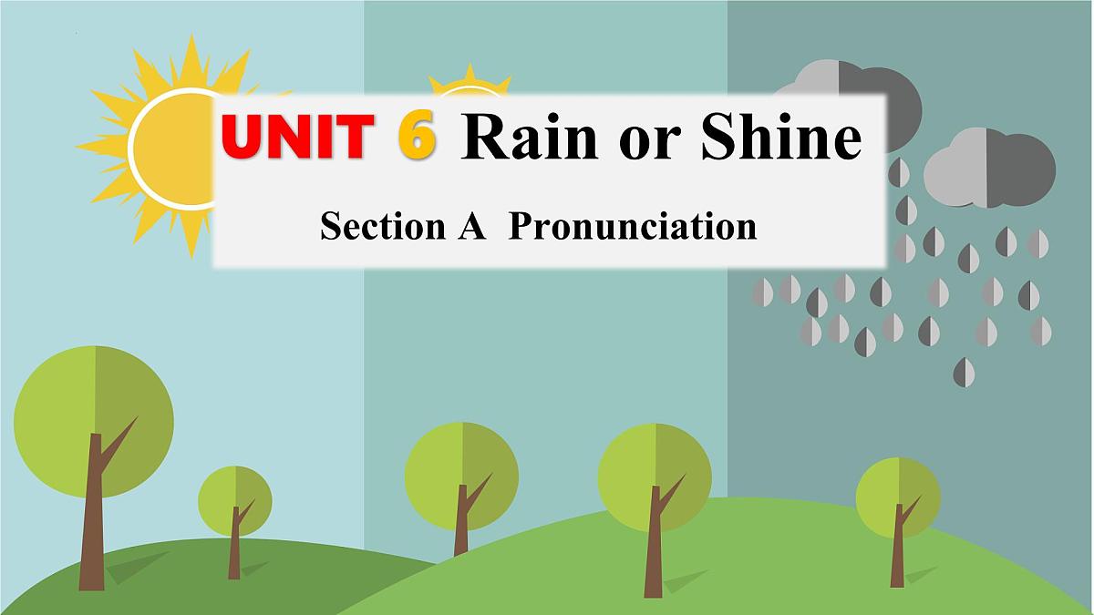 2024-2025学年人教版七年级下册英语Unit 6 Section A Pronunciation 课件第1页