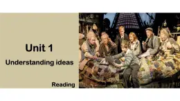 《Unit 1 Understanding ideas》課件 外研版英語七年級下冊