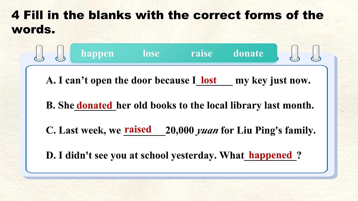 Unit 4 Lesson 3 We are with you 课件 英语冀教版(2024)七年级下册第8页