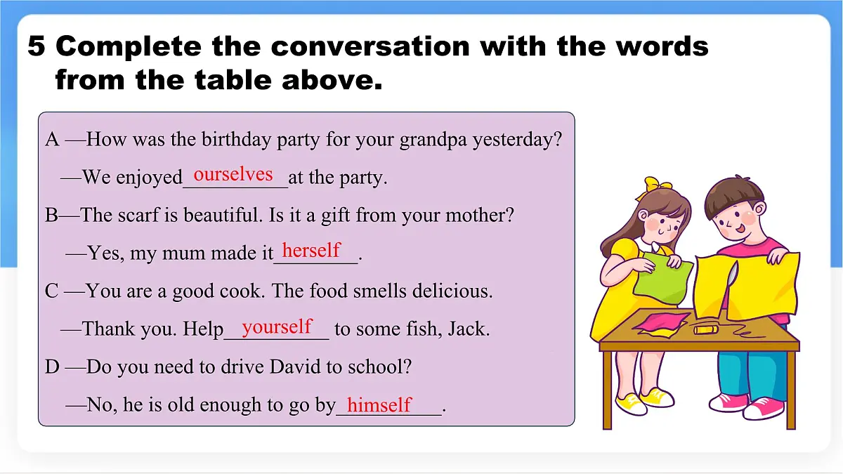 Unit 6 Lesson 3 What is in the box?课件 英语冀教版(2024)七年级下册第8页