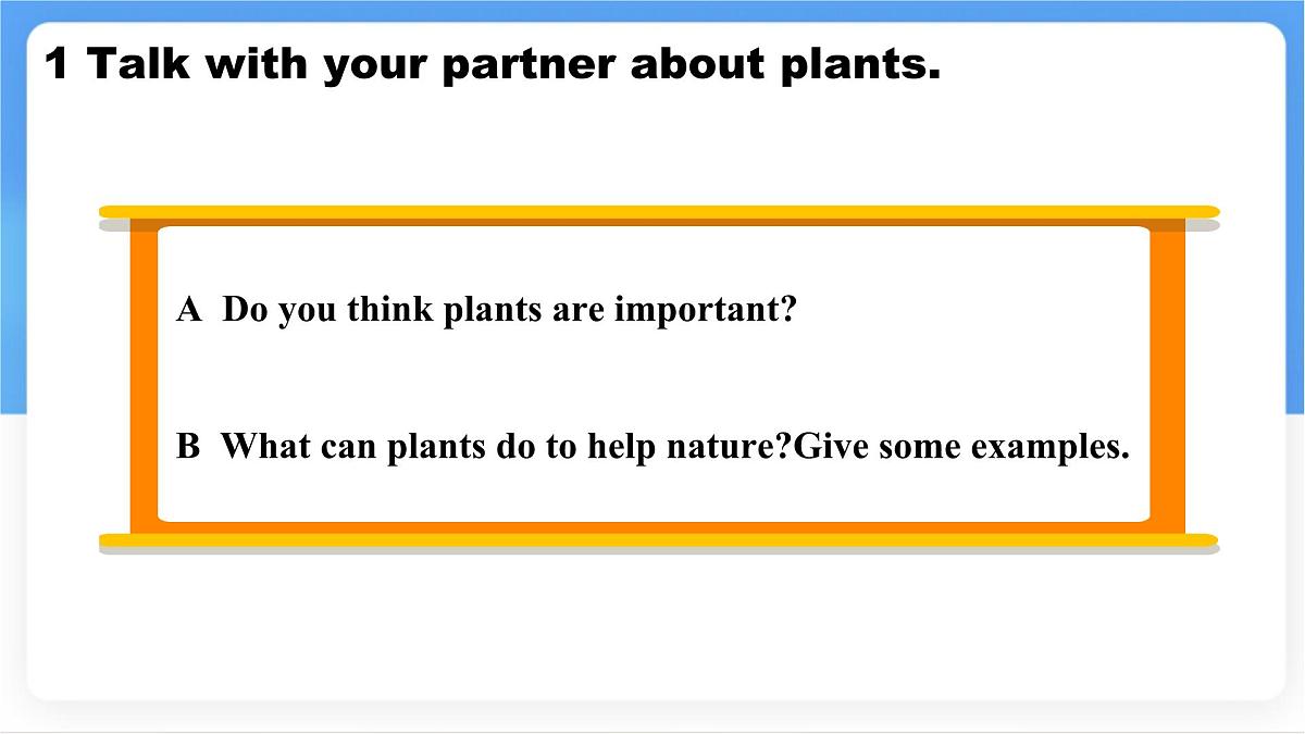 Unit 8 Lesson 1 Why are plants important.课件 英语冀教版(2024)七年级下册第4页