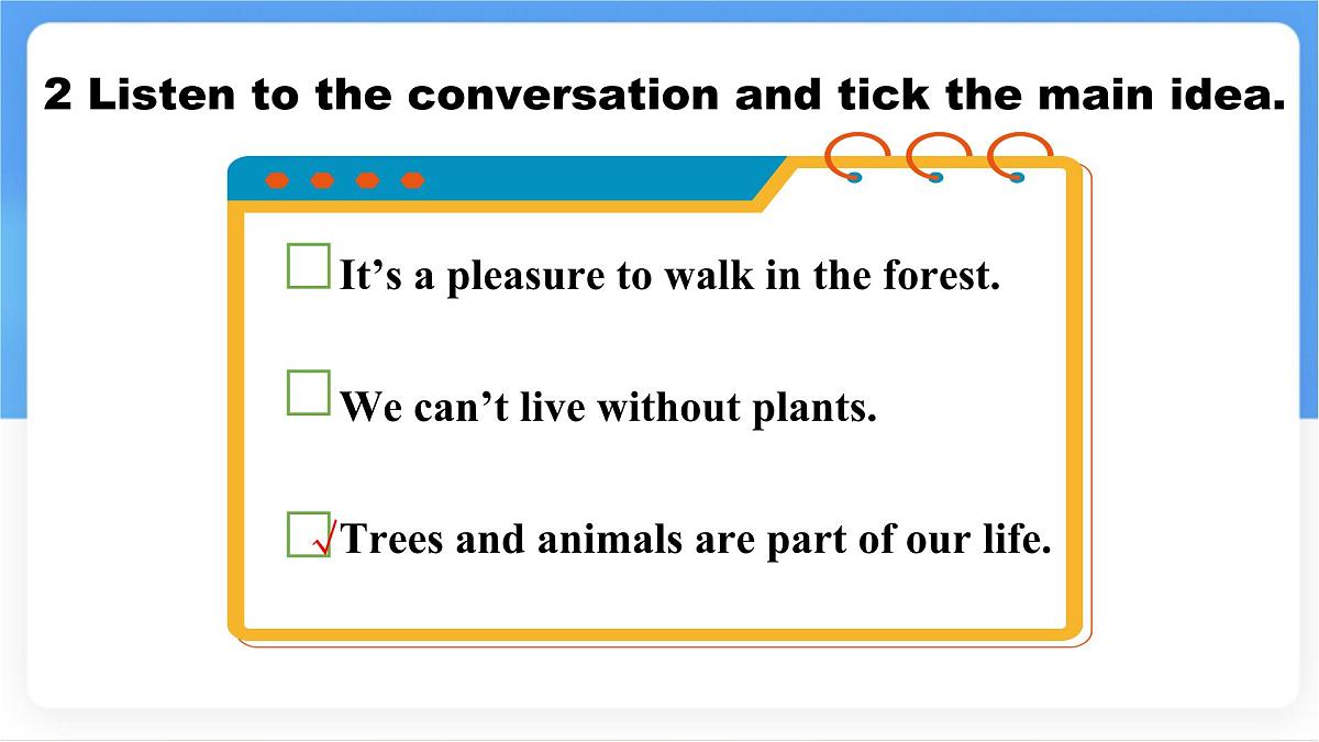 Unit 8 Lesson 1 Why are plants important.课件 英语冀教版(2024)七年级下册第6页
