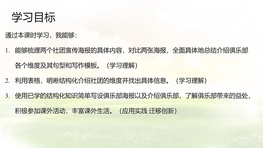 Unit 3 Lesson 4 Join us课件 英语冀教版(2024)七年级下册第2页