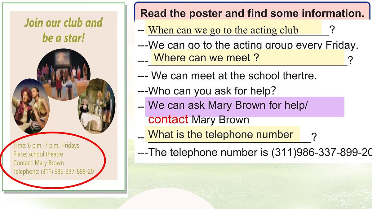 Unit 3 Lesson 4 Join us课件 英语冀教版(2024)七年级下册第5页