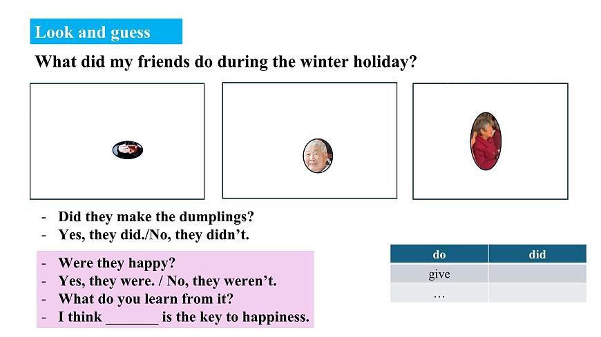 《Unit1 The secrets of happiness Grammar Period2》课件 外研版英语七年级下册第5页