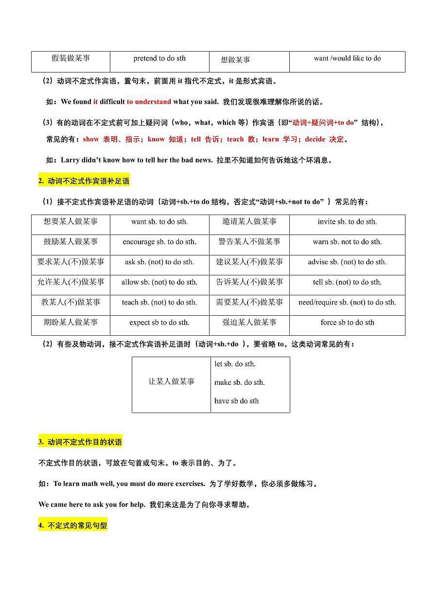 重难点09 非谓语动词(原卷版)第2页