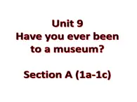 人教版英語(yǔ)八年級(jí)下冊(cè)Unit9 SectionA 1a-1c課件