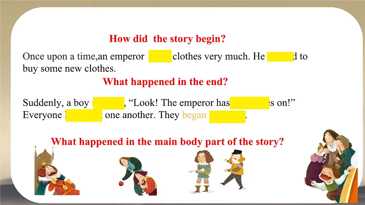 Unit 8 Once upon a Time Section A 2a-2e 课件 2024-2025学年英语人教版7年级下册第6页