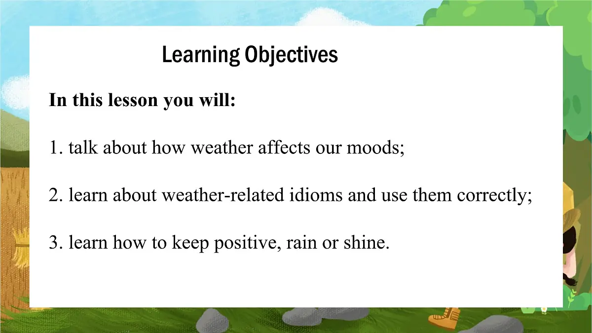 Unit 6 Rain or Shine Section B Reading plus 课件-2024-2025学年人教版英语七年级下册第2页