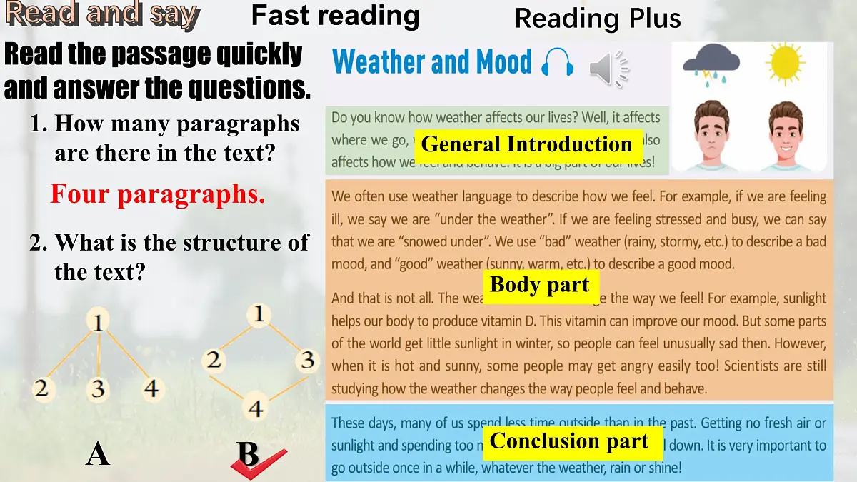 Unit 6 Rain or Shine Section B Reading plus 课件-2024-2025学年人教版英语七年级下册第6页