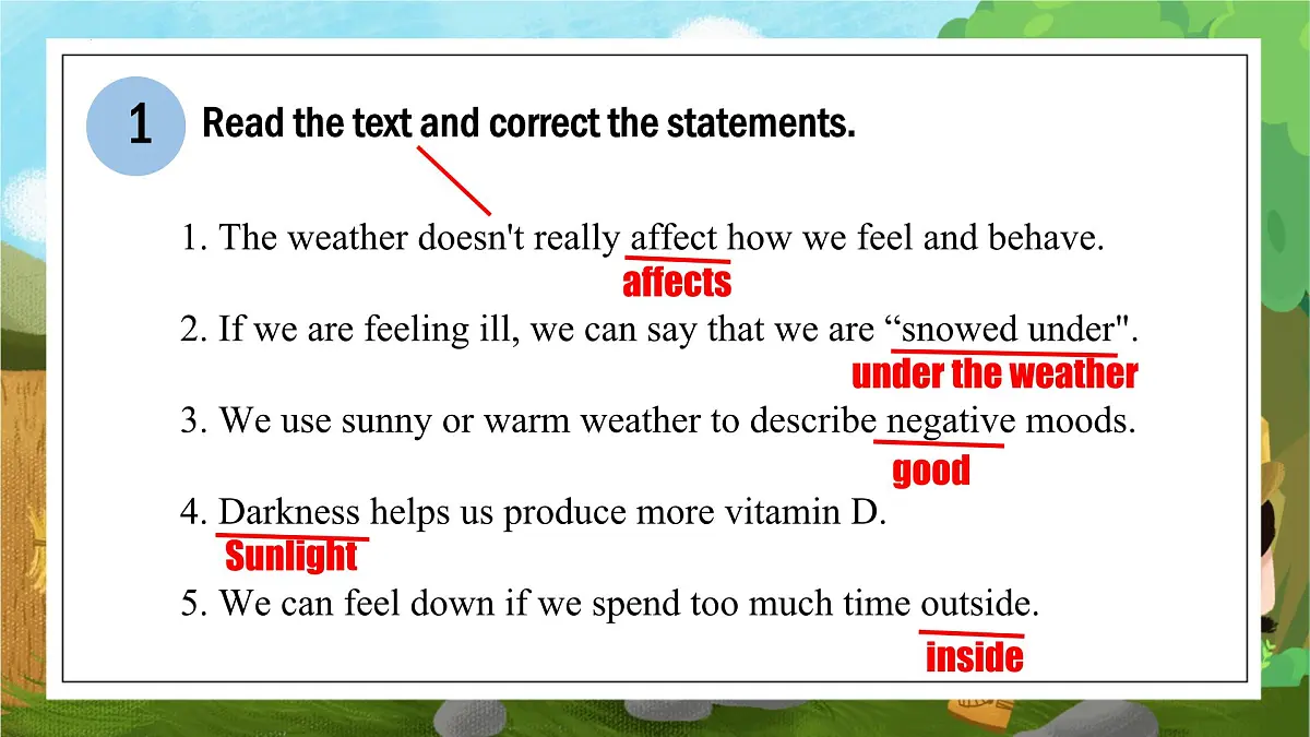 Unit 6 Rain or Shine Section B Reading plus 课件-2024-2025学年人教版英语七年级下册第8页
