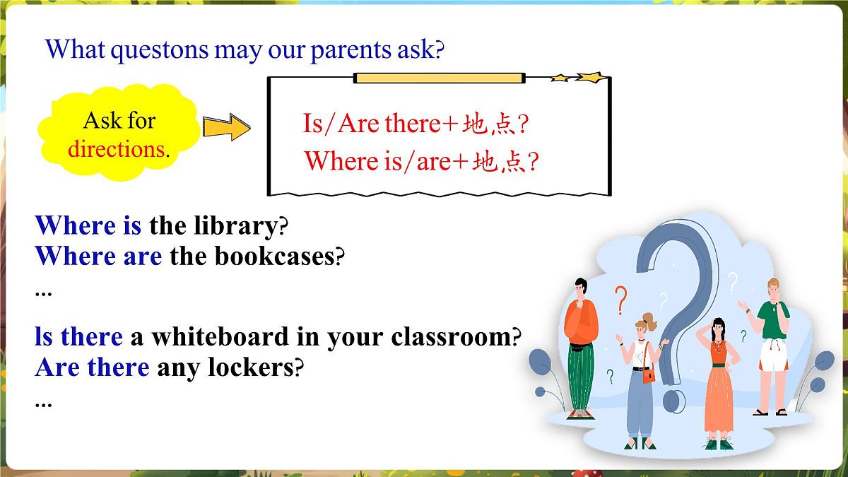 Unit3 My school! SectionA Grammar focus第5页