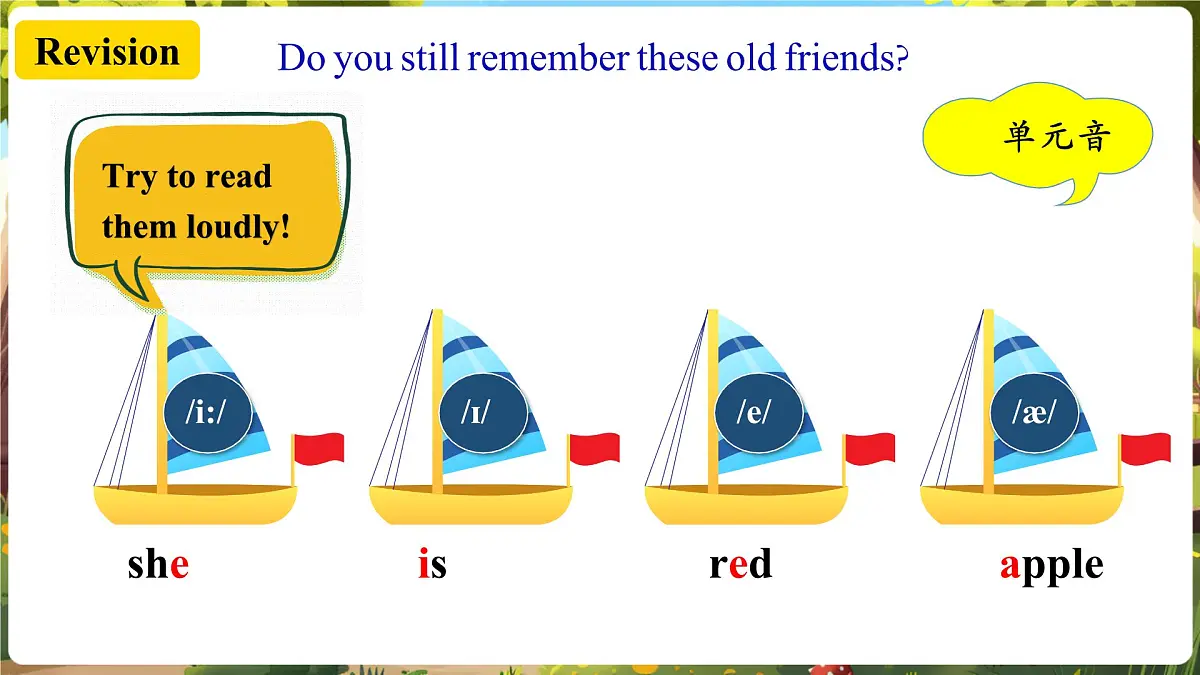 Unit3 My school! SectionA Pronunciation 1-2e第6页