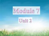 2025年春外研版英語(yǔ)八年級(jí)下冊(cè)教學(xué)課件 M7 Unit 2