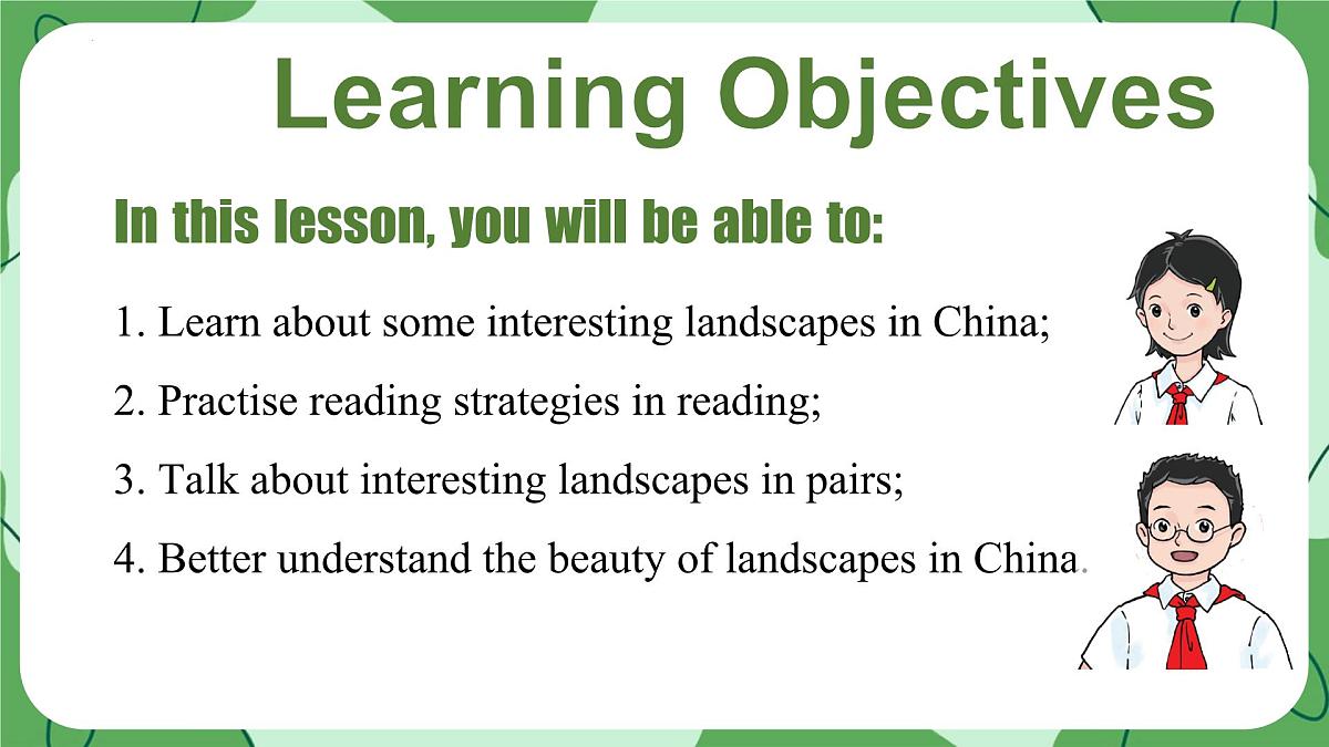 Unit 6 Beautiful landscapes Integration 课件 2024-2025学年译林版英语七年级下册第2页