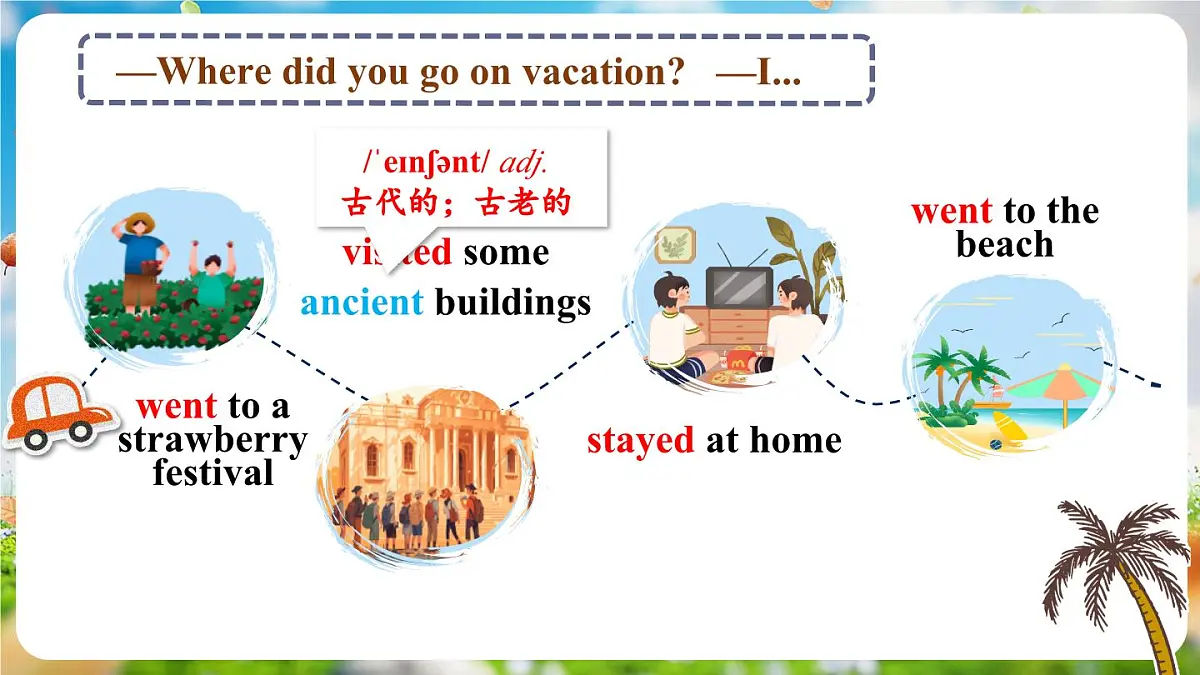 Unit 1 Happy Holiday (第1课时) Section A 1a- 1d第6页