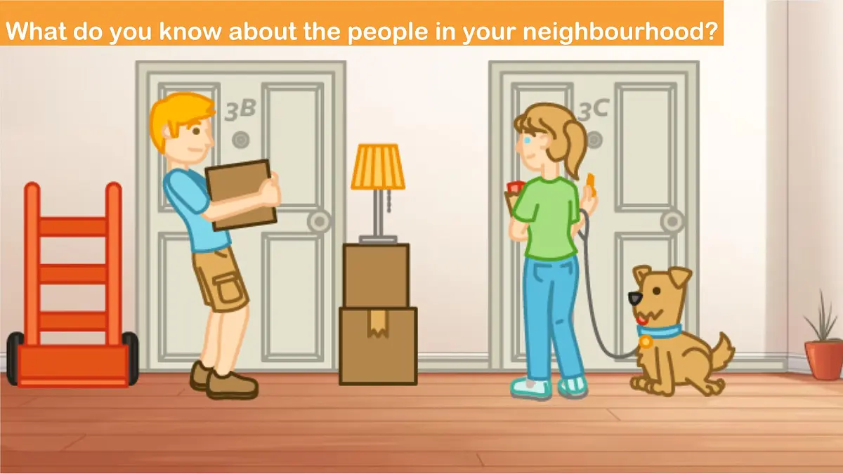 Unit 5 Our neighbourhood Lesson 2 A friendly neighbourhood—初中英语冀教版(2024)七年级下册(课件)第5页