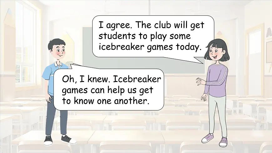 Unit 4 My friends Lesson 5 Icebreakers—初中英语冀教版(2024)七年级下册(课件)第7页