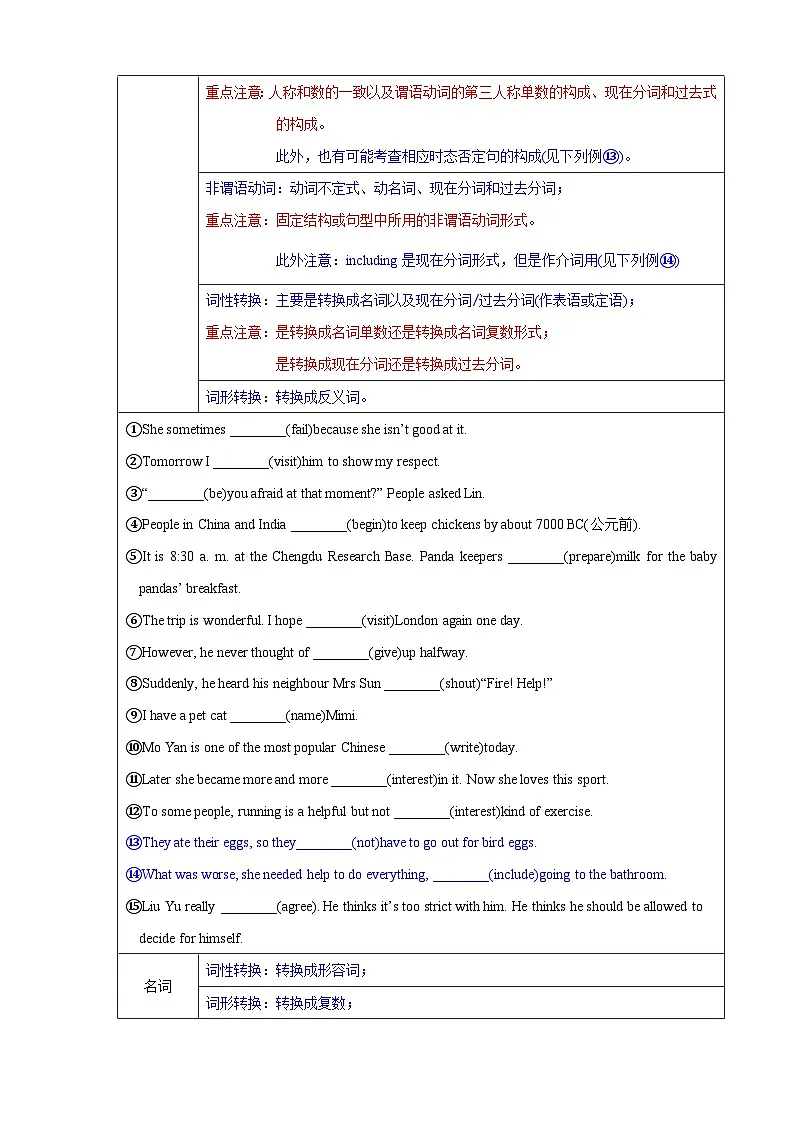 新七下英语期末复习专题练习《短文语法填空》(含答案解析)第2页