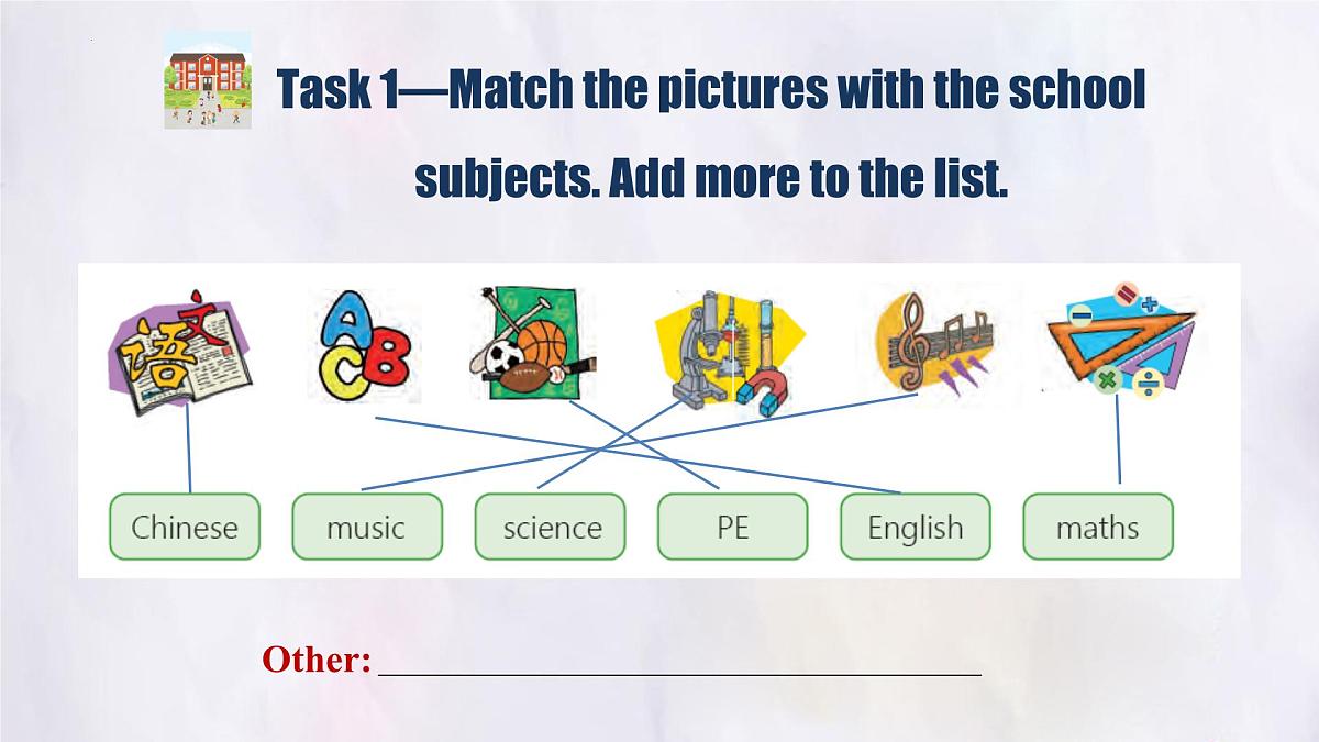 冀教版英语(2024) 七年级上册 Unit 1 Lesson 4 My School Days 课件第5页