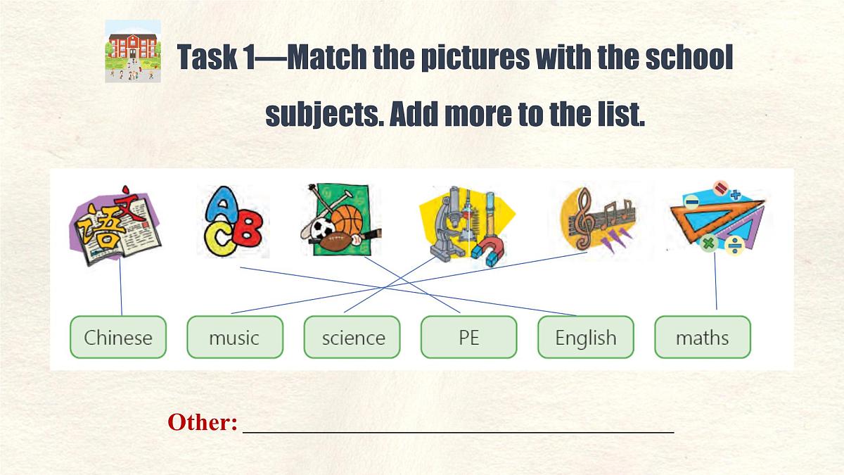 冀教版英语(2024) 七年级上册 Unit 1 Lesson 4 My School Days 课件第5页