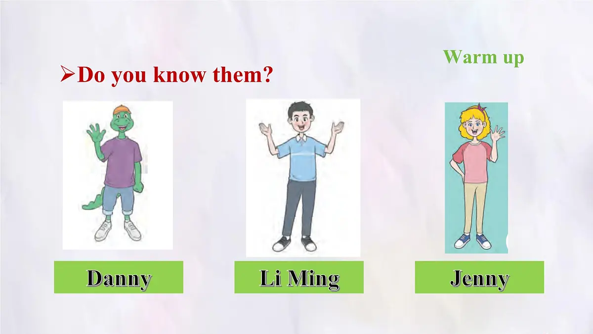 冀教版英语(2024) 七年级上册 Unit 1 Lesson 1 Hello 课件第3页