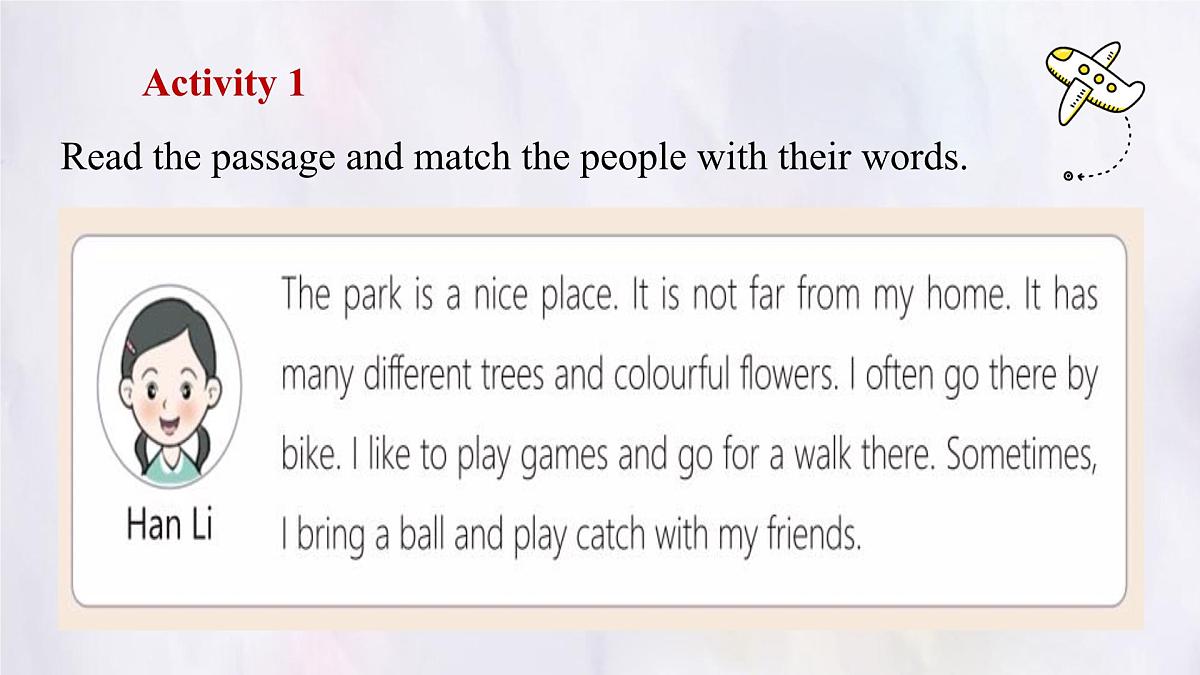 冀教版英语(2024) 七年级上册 Unit 6 Let's go ! Lesson 5 My favourite place 课件第3页