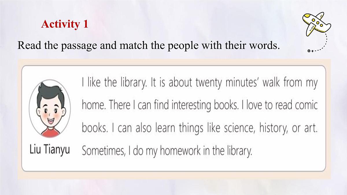 冀教版英语(2024) 七年级上册 Unit 6 Let's go ! Lesson 5 My favourite place 课件第5页