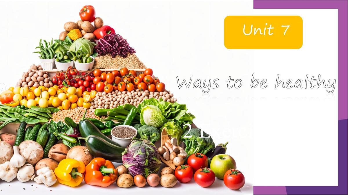 Unit 7 Ways to be healthy Lesson 2 Exercising more 课件 2024-2025学年冀教版英语七年级下册第4页