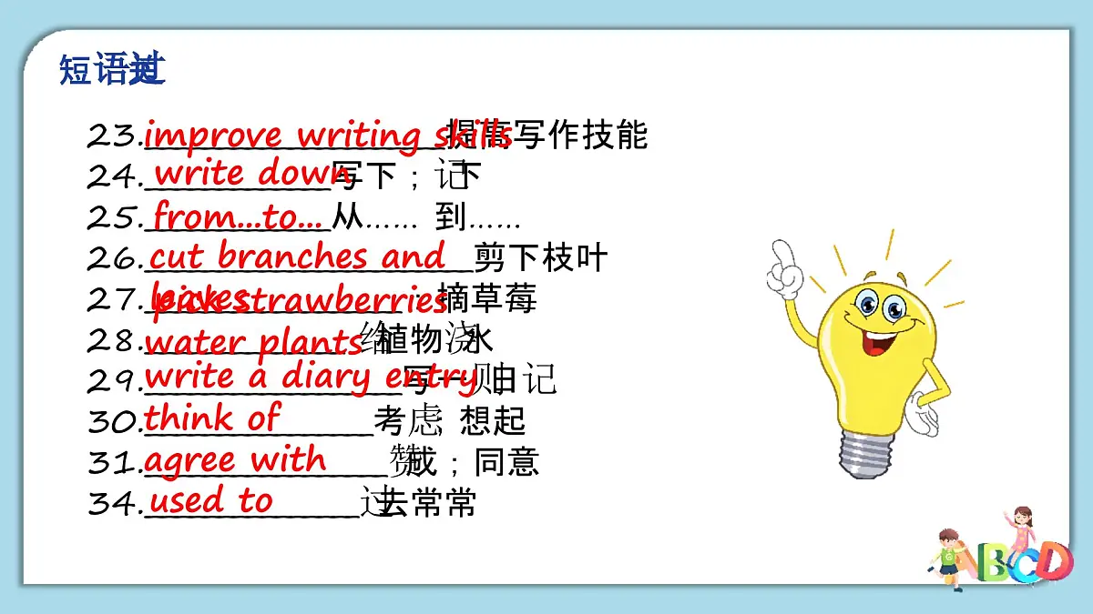 Unit 7 A Day to Remember Section B 复习课件 2024-2025学年英语人教版7年级下册第8页