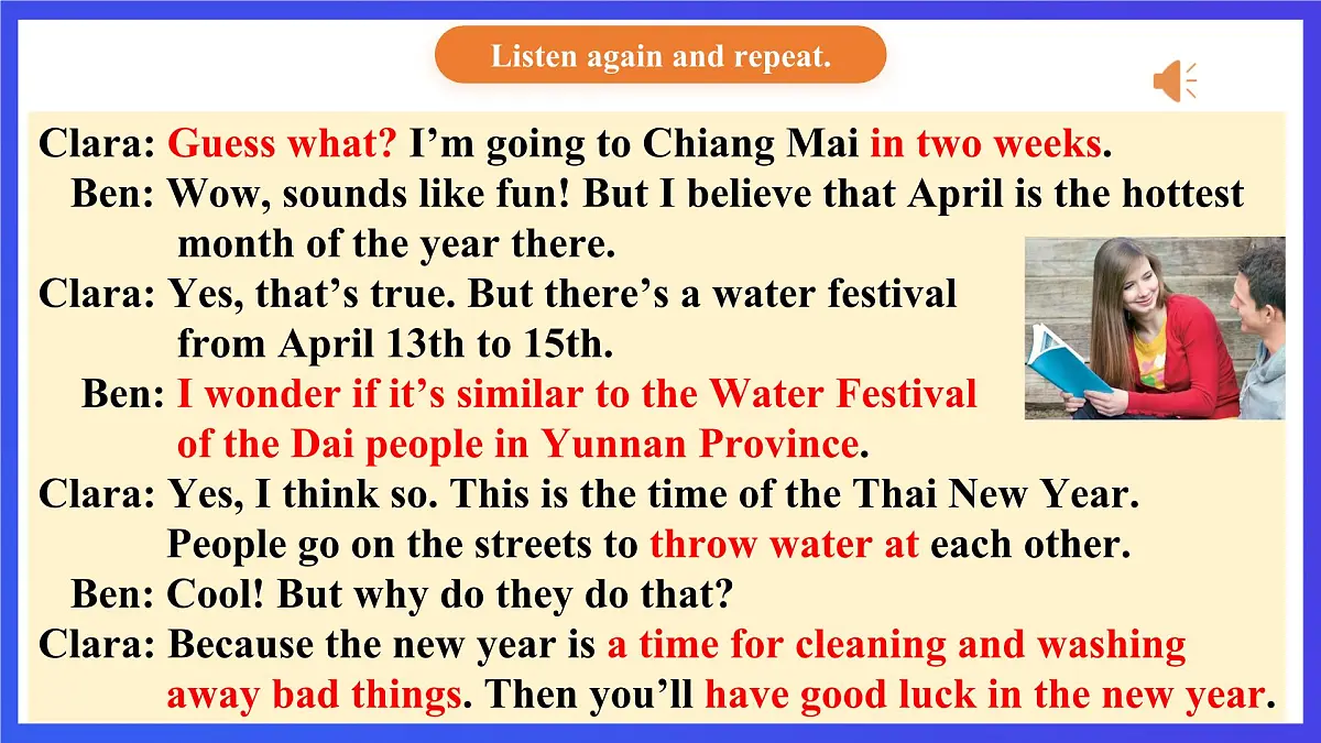 【公开课】人教新目标(Go for it)版英语九年级全册 Unit 2《I think that mooncakes are delicious.》SectionA2d&Grammar Focus 课件第8页