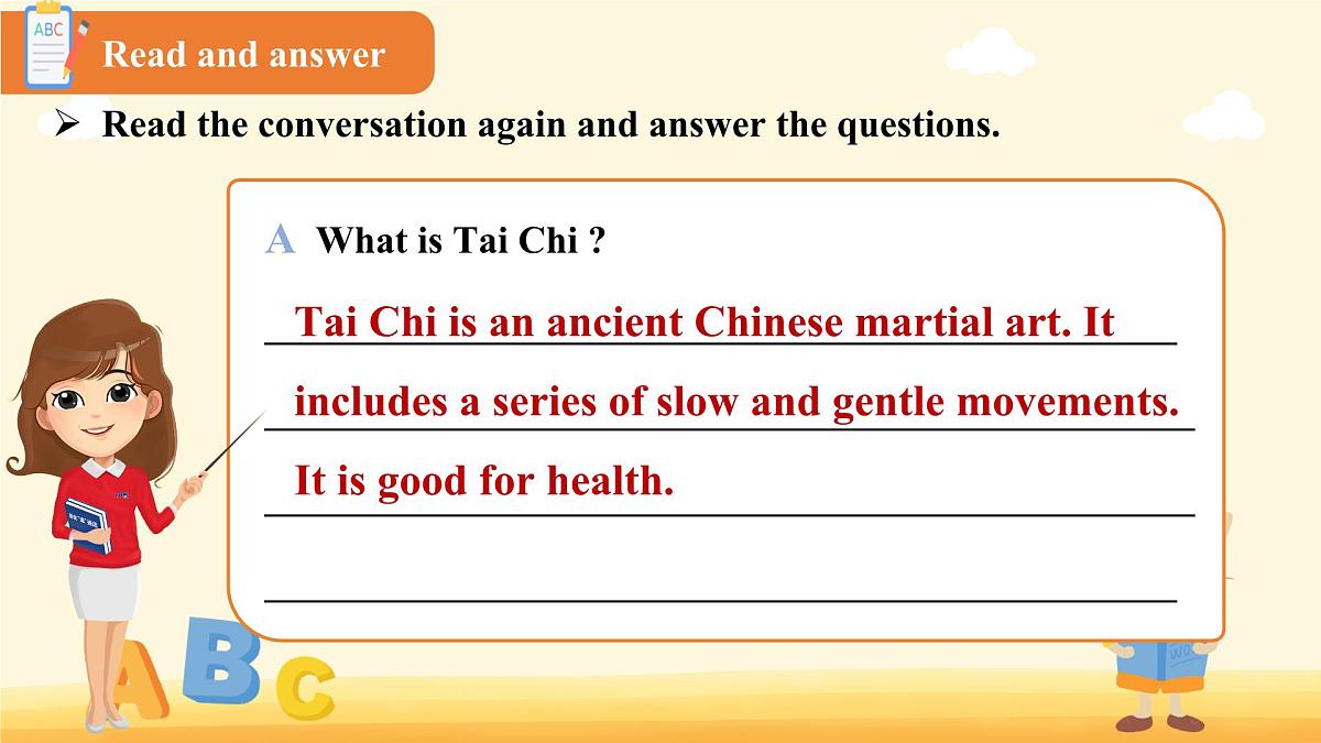 Unit 7 Ways to be healthy Lesson 6 Tai chi课件 英语冀教版(2024)七年级下册第5页