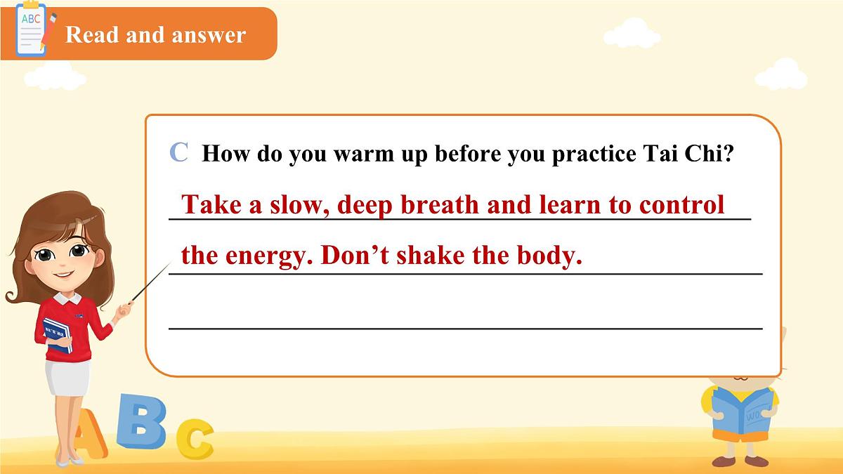 Unit 7 Ways to be healthy Lesson 6 Tai chi课件 英语冀教版(2024)七年级下册第7页