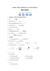 初中英语人教版（2024）七年级上册（2024）Unit 2 Keep Tidy Section B精品练习题