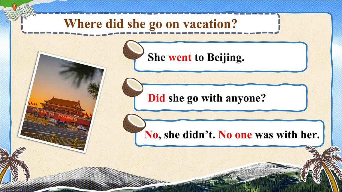 Unit 1 Happy Holiday (第3课时) Section A 3a-3c(课件)2025-2026学年人教版八年级英语上册第8页