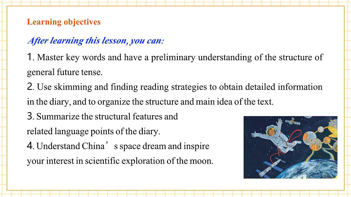 Unit 5 Off to space 第一课时Reading课件第3页