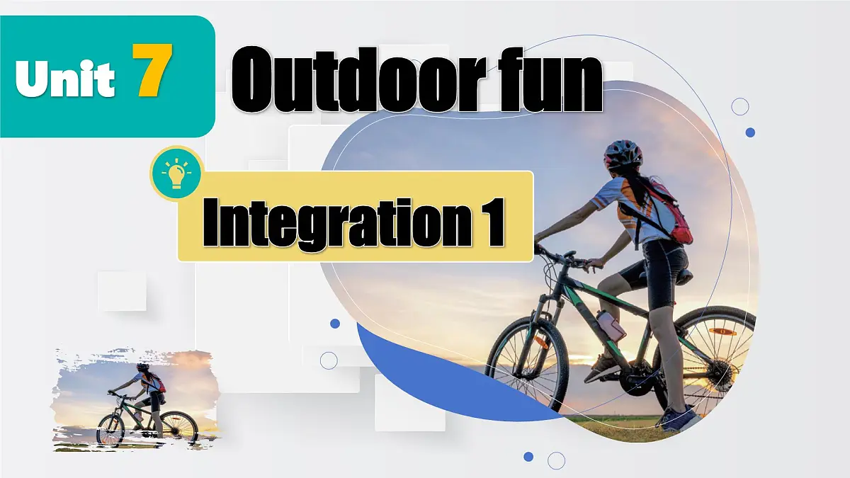 新译林版初中英语7年级下册Unit7 Outdoor fun Integration 1 课件第1页