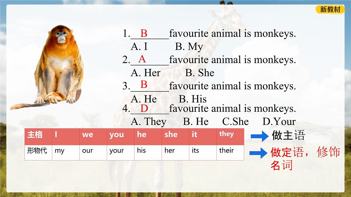 初中 英语 人教版(2024) 七年级下册Unit 1 Animal Friends 2a-2b(Writing) Section B 课件第2页