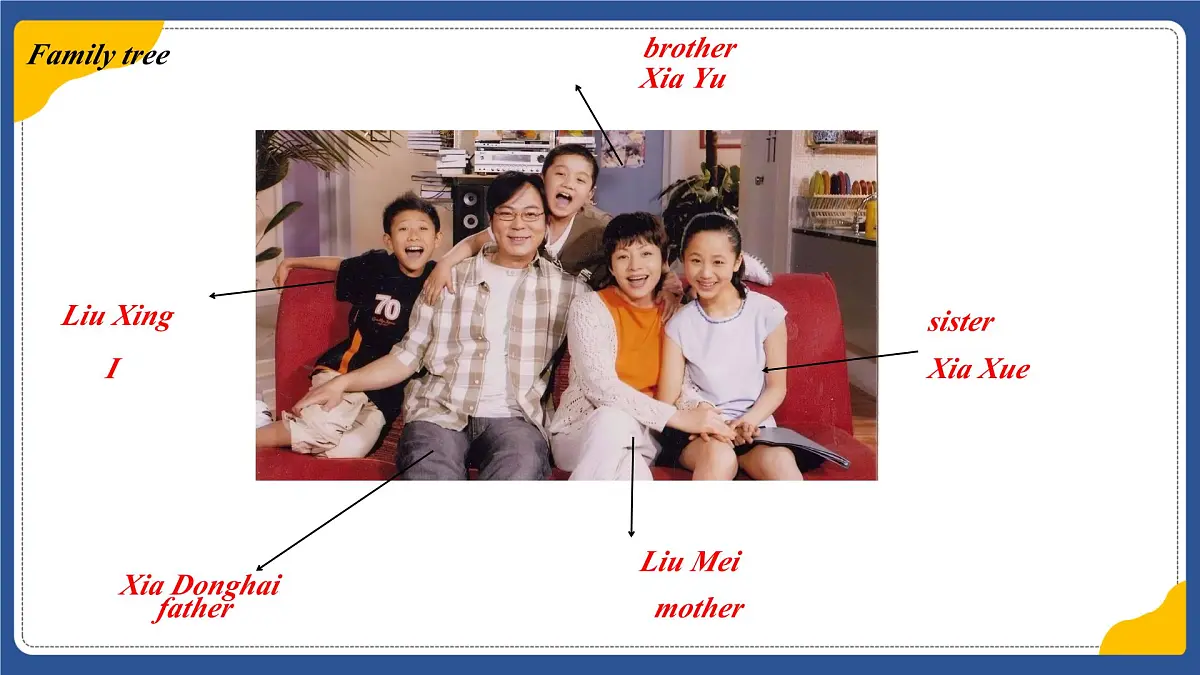 初中 英语 人教版(2024) 七年级上册Unit 2 We're Family! Section B (+project) 课件第7页