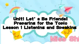 新仁愛(ài)初中英語(yǔ)七年級(jí)上冊(cè)Unit1 Lesson 1 Listening and Speaking   課件+教案