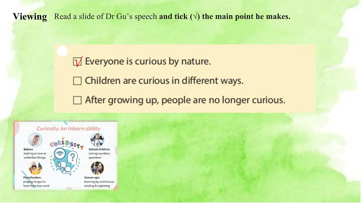 Unit 3 课时1 A Viewing and listening & B Speaking(课件)-2025-2026学年八年级英语上册(沪教版五四制2024)第8页
