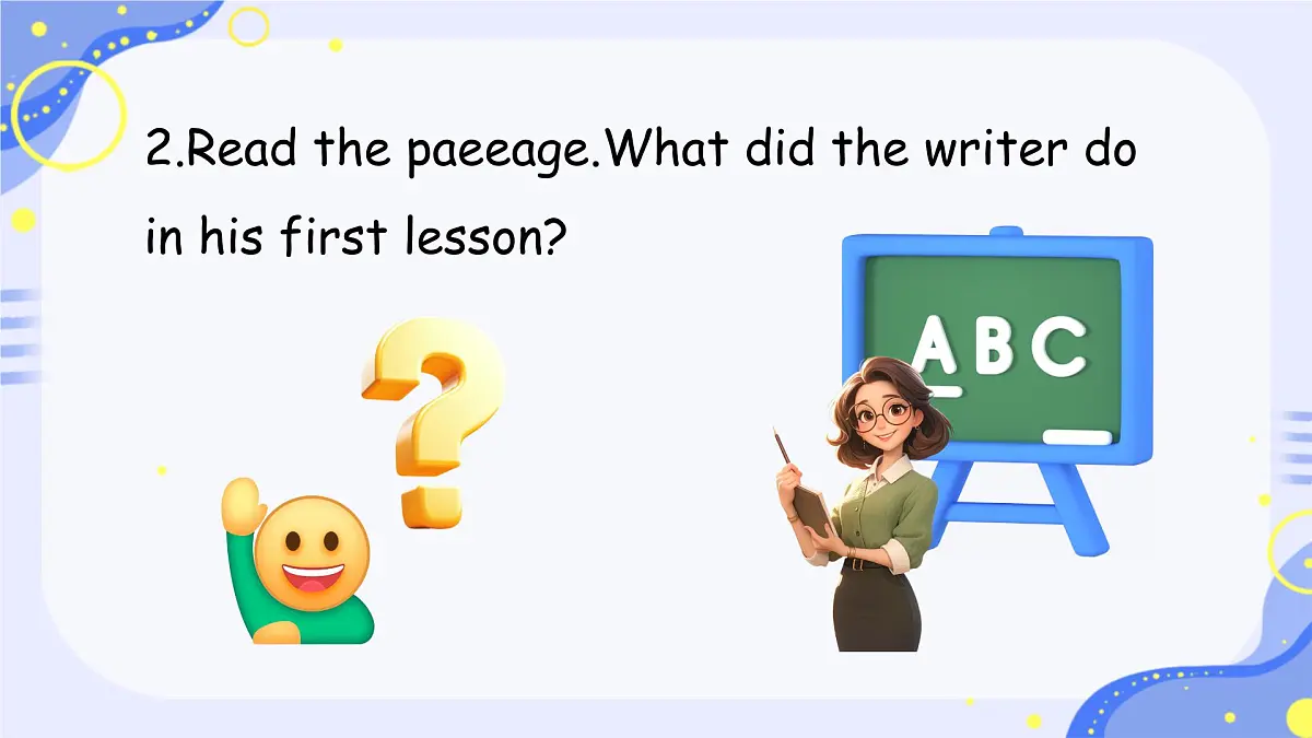 Unit 1 A new start Understanding ideas(Grammar rules) 课件 2025-2026学年外研版英语七年级上册第3页