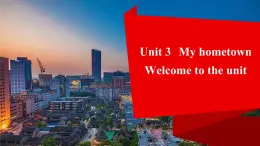新譯林版英語(yǔ)七下Unit 3 課時(shí)1 Welcome to the unit -課件