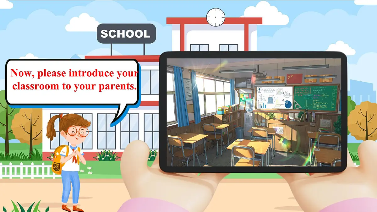 初中 英语 人教版(2024) 七年级上册Unit 3 My School Section A 课件第6页